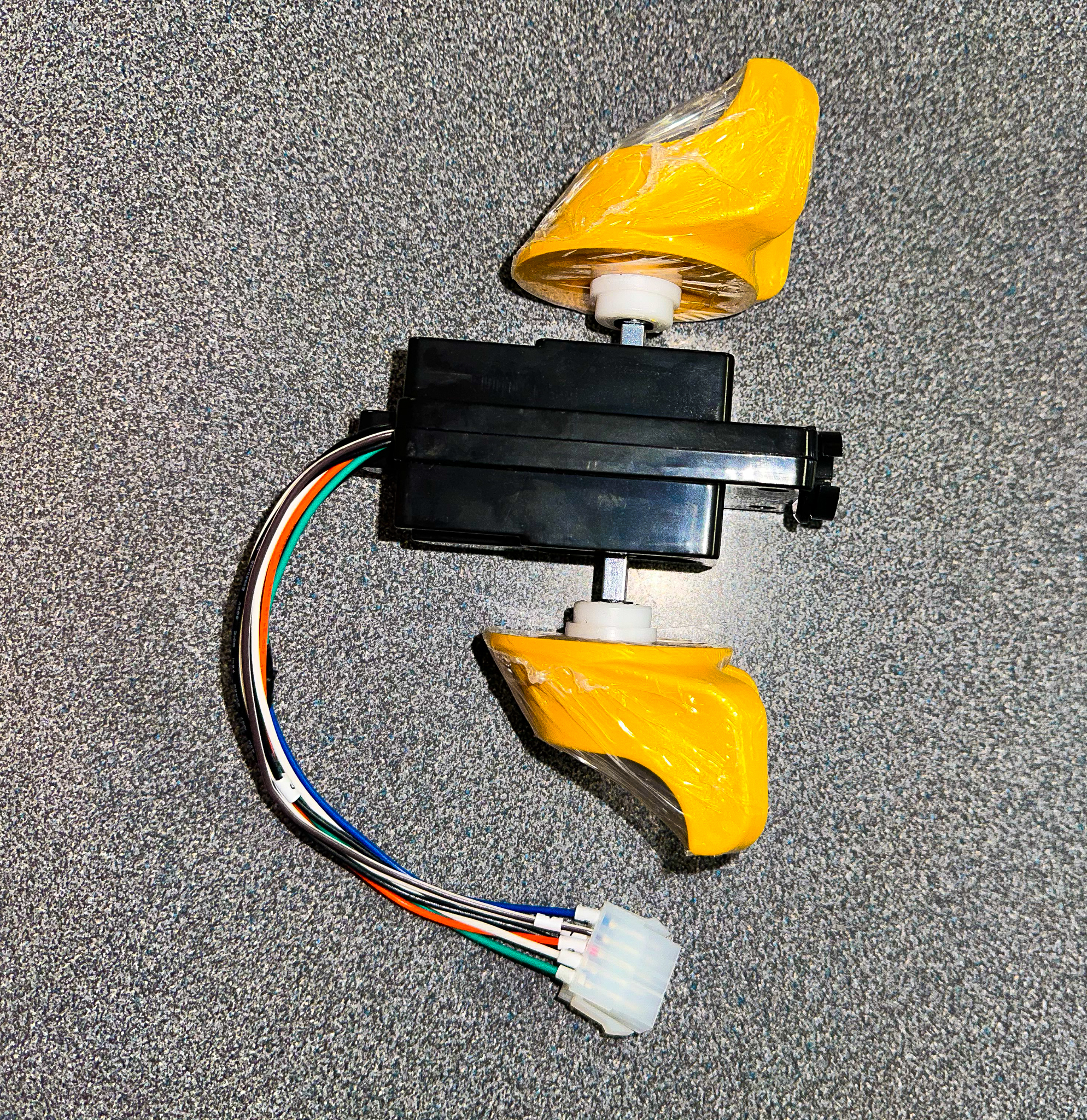 product Motion Control Assembly Yellow 4 Button